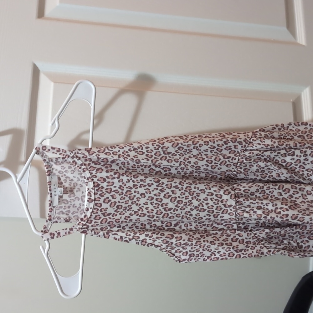 Halter Cheetah Tank Top